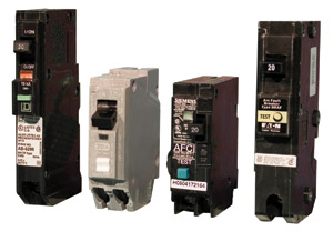 image of arc fault breakers